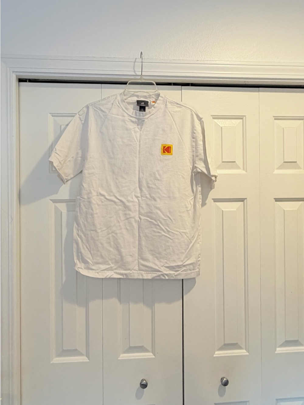 H&M x Kodak Loose Fit Graphic T-Shirt - White #0151